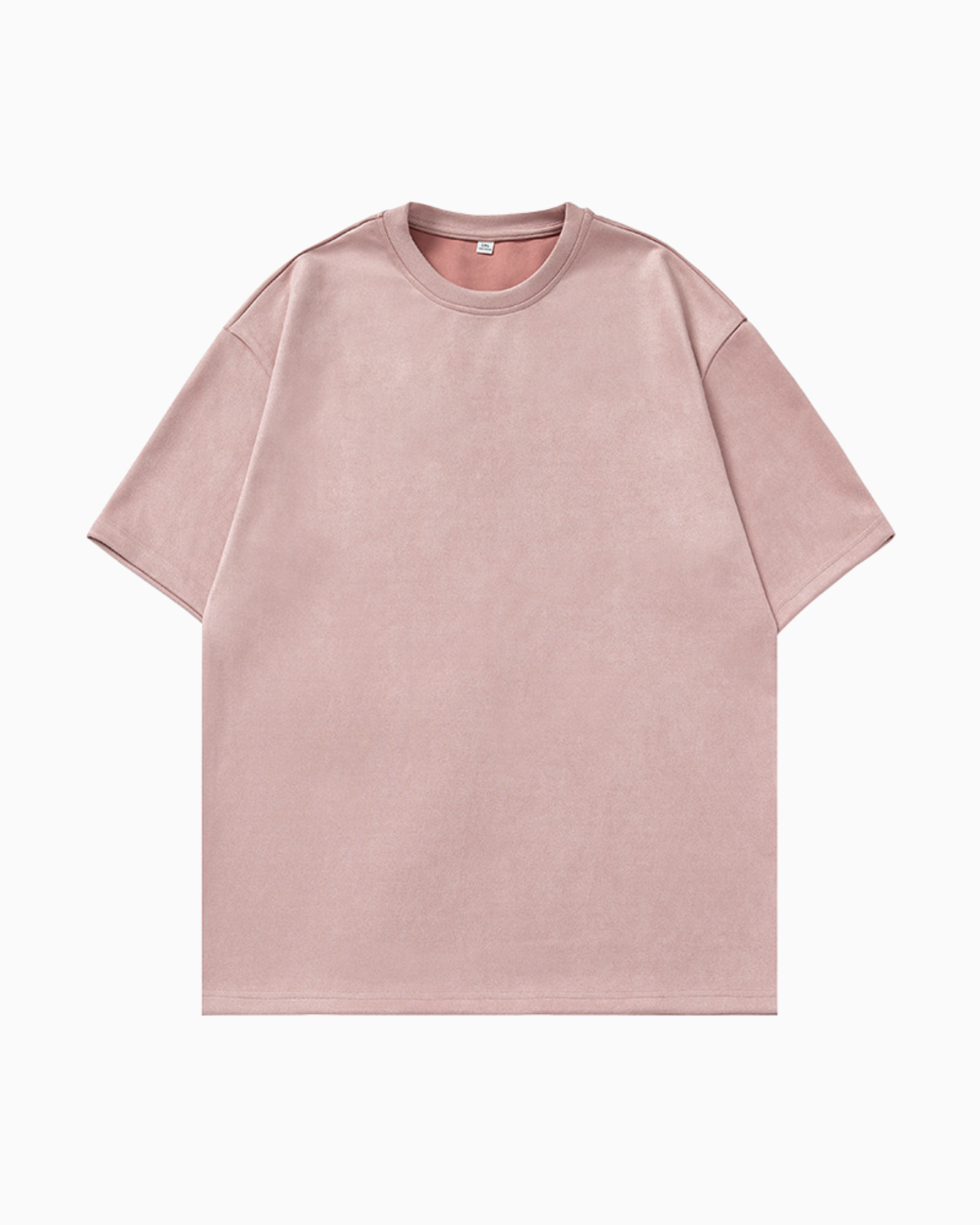 Suede Touch Oversized T-Shirt