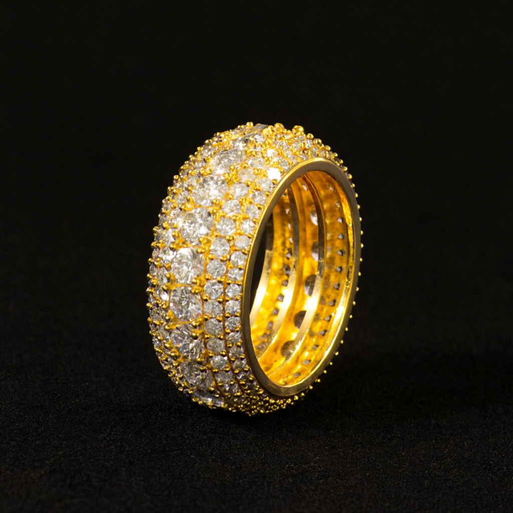 LAYERED DIAMOND RING