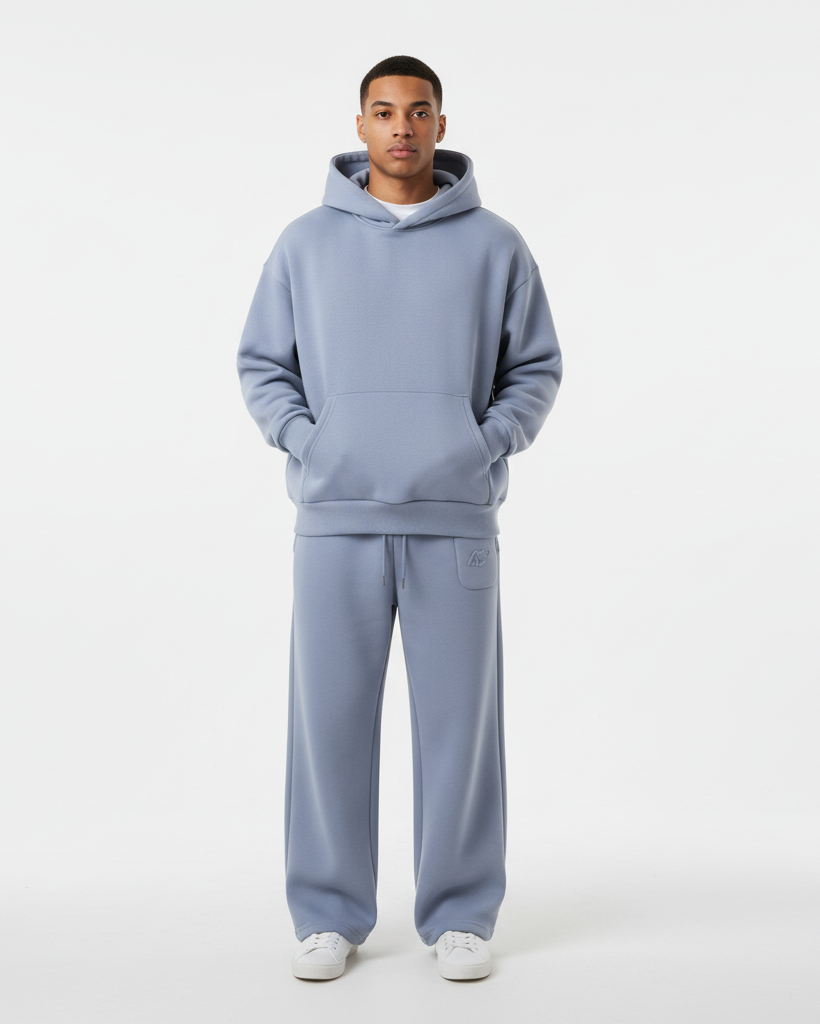 2-piece Loose Fit Hoodie and Joggers Set