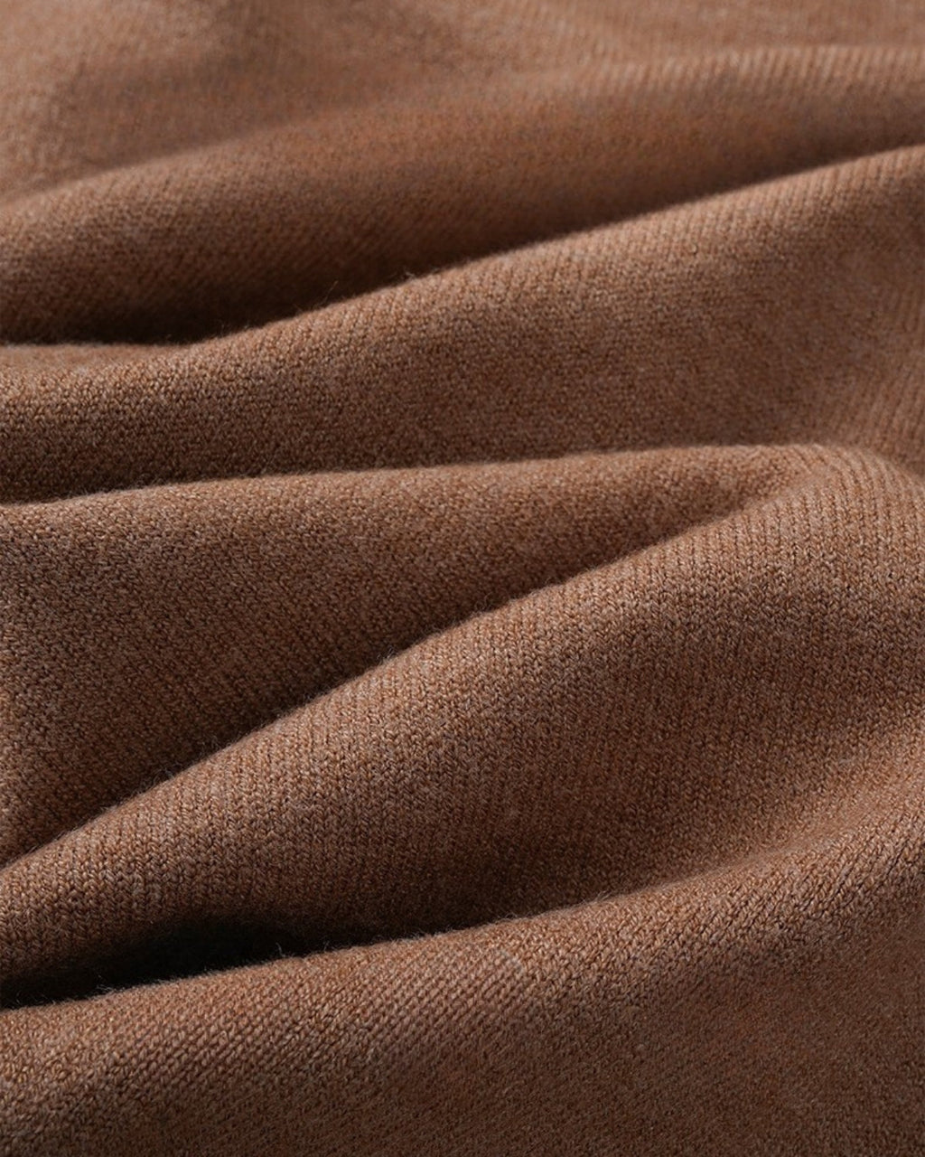 Merino Wool Blend Crewneck Knit Sweater