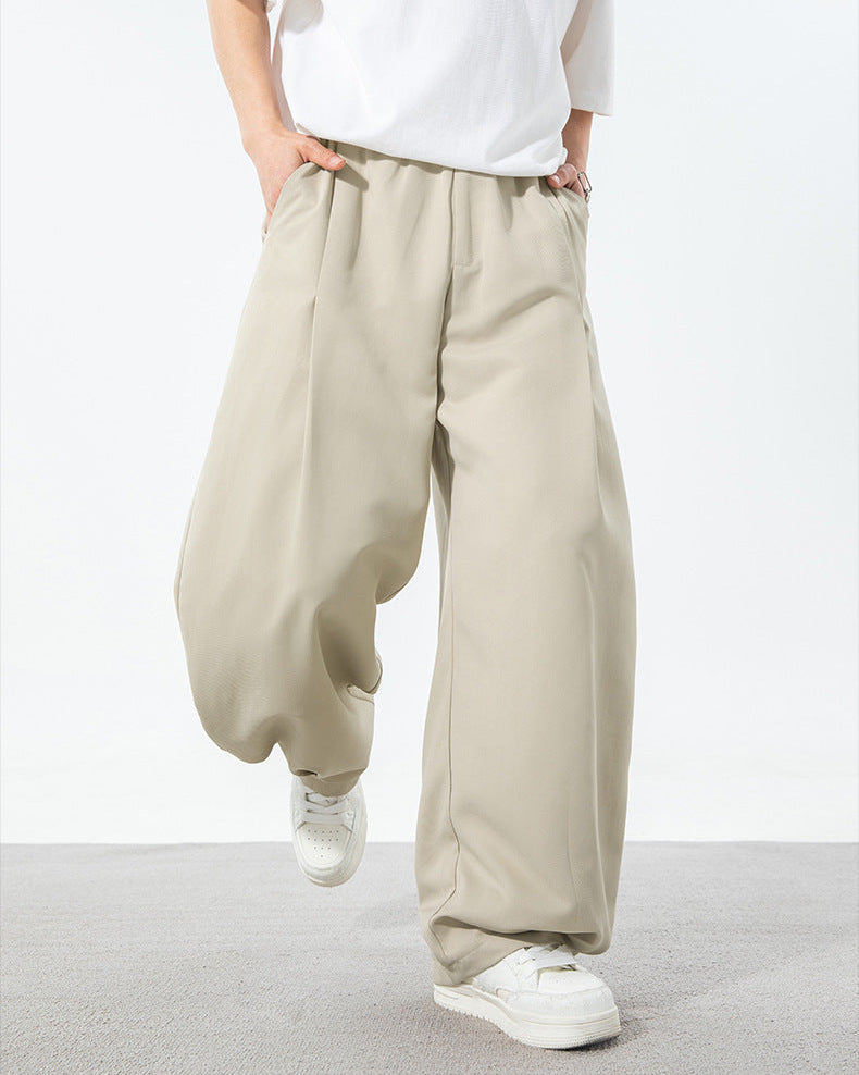 Urban Flow Wide Pleated Trousers