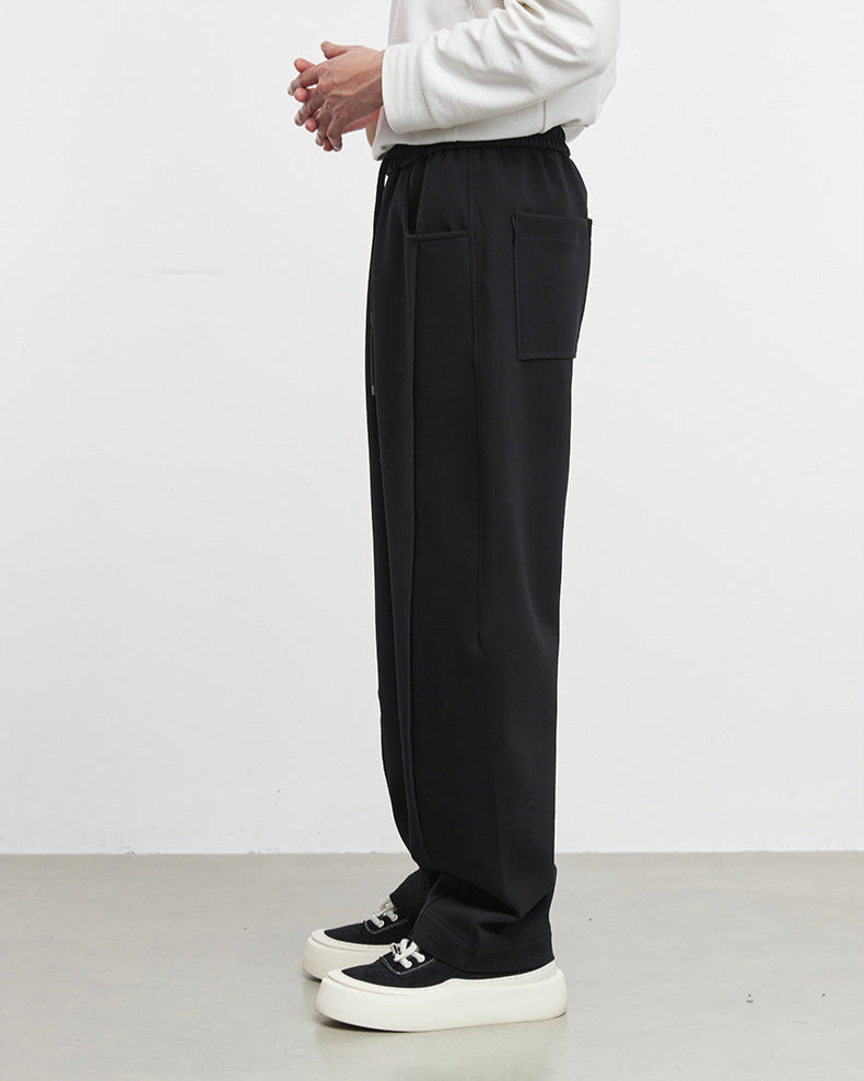Heavy Modal Air-Layer Straight-Leg Joggers