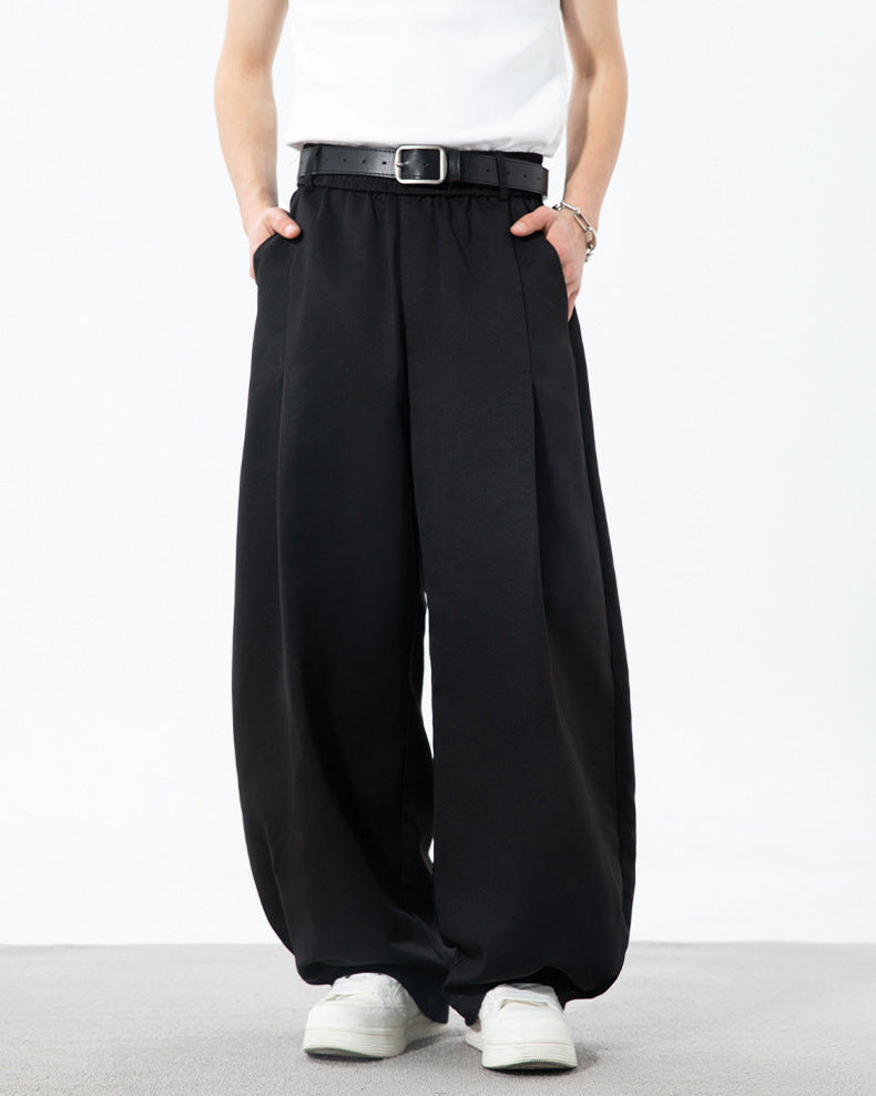 Urban Flow Wide Pleated Trousers