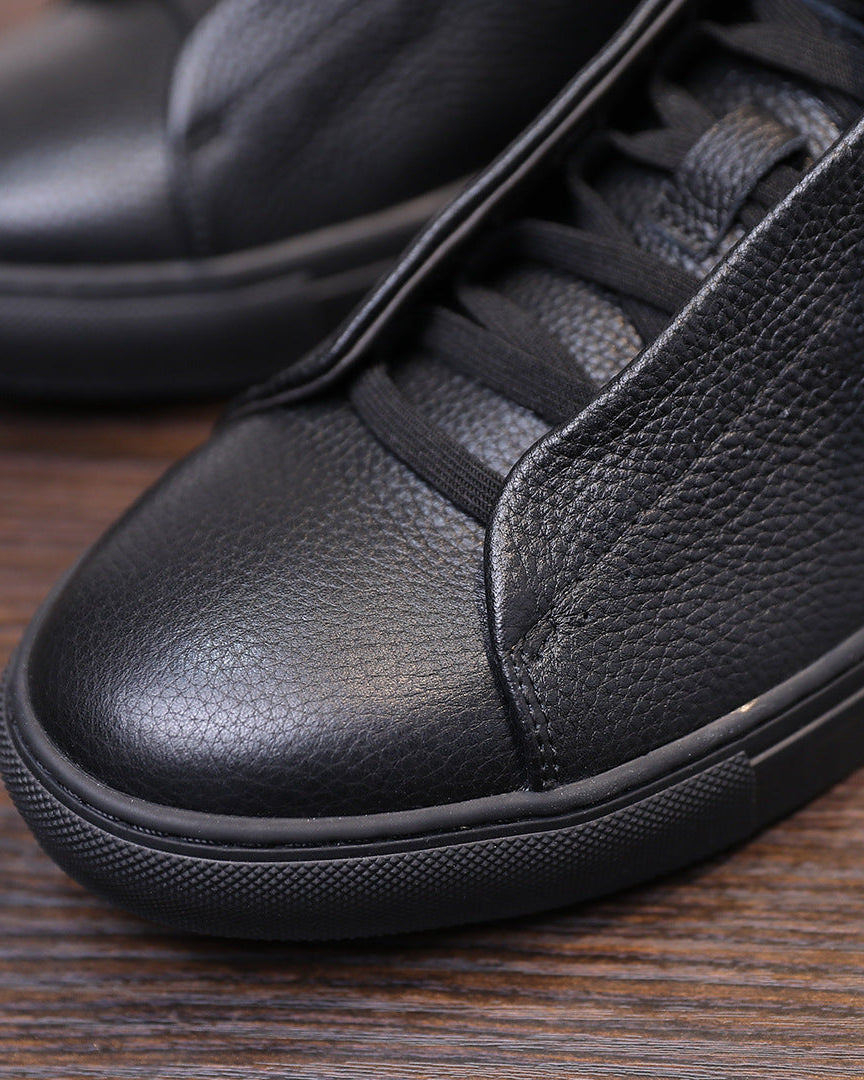 The Softey Pebble Leather Sneakers