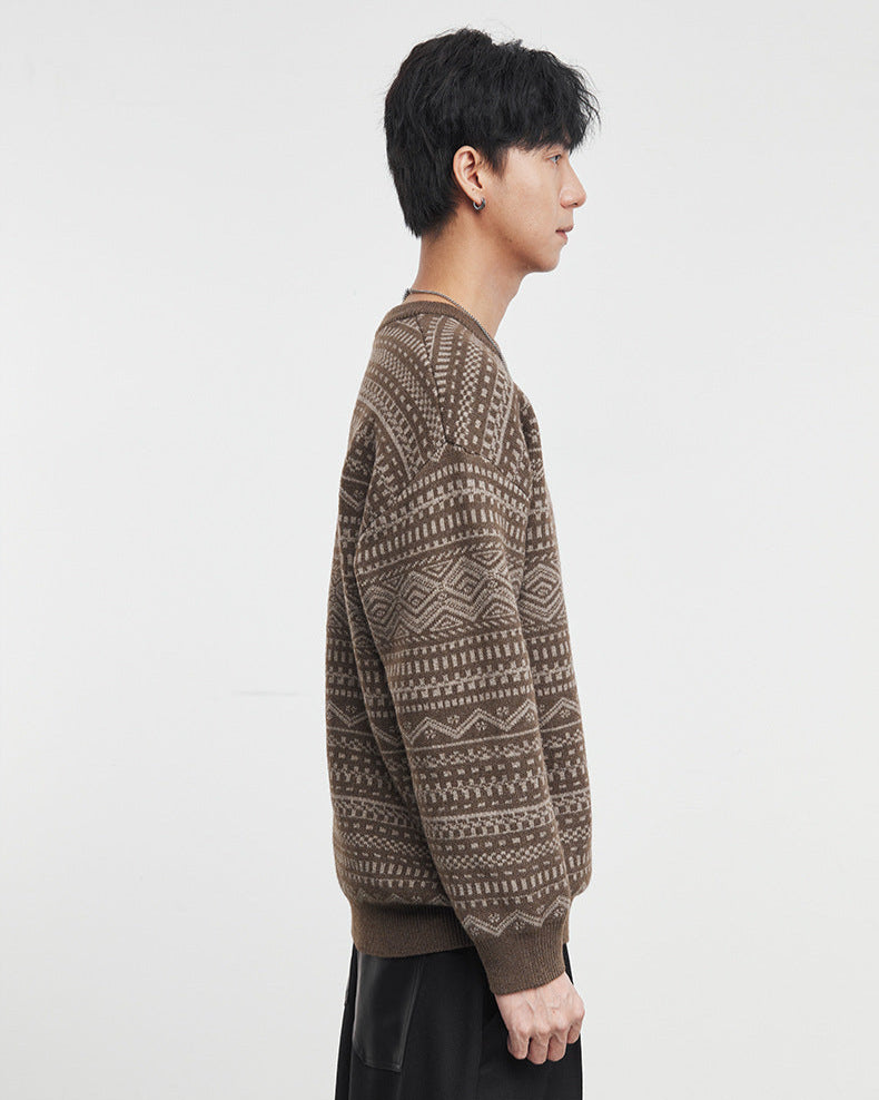 Almost Christmas Knitted Crewneck Sweater