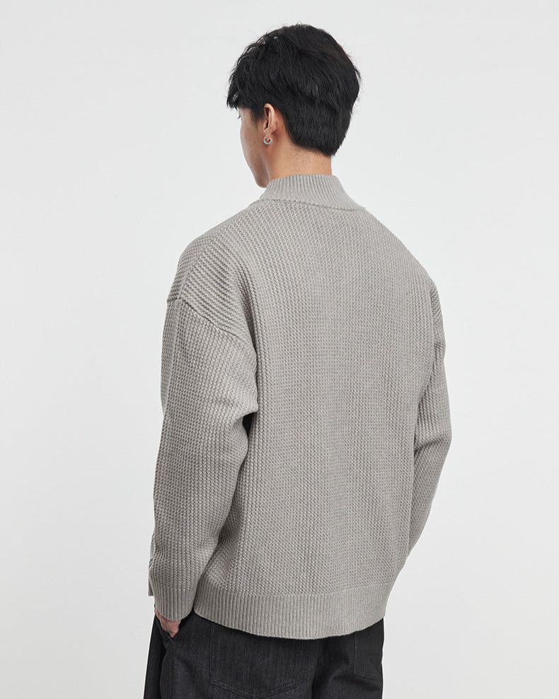 Sparse Shadow Knitted Cardigan