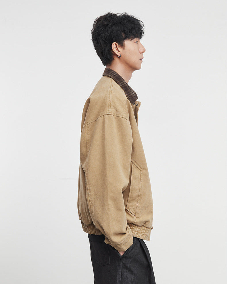 Alley Vintage Contrast Lapel Jacket