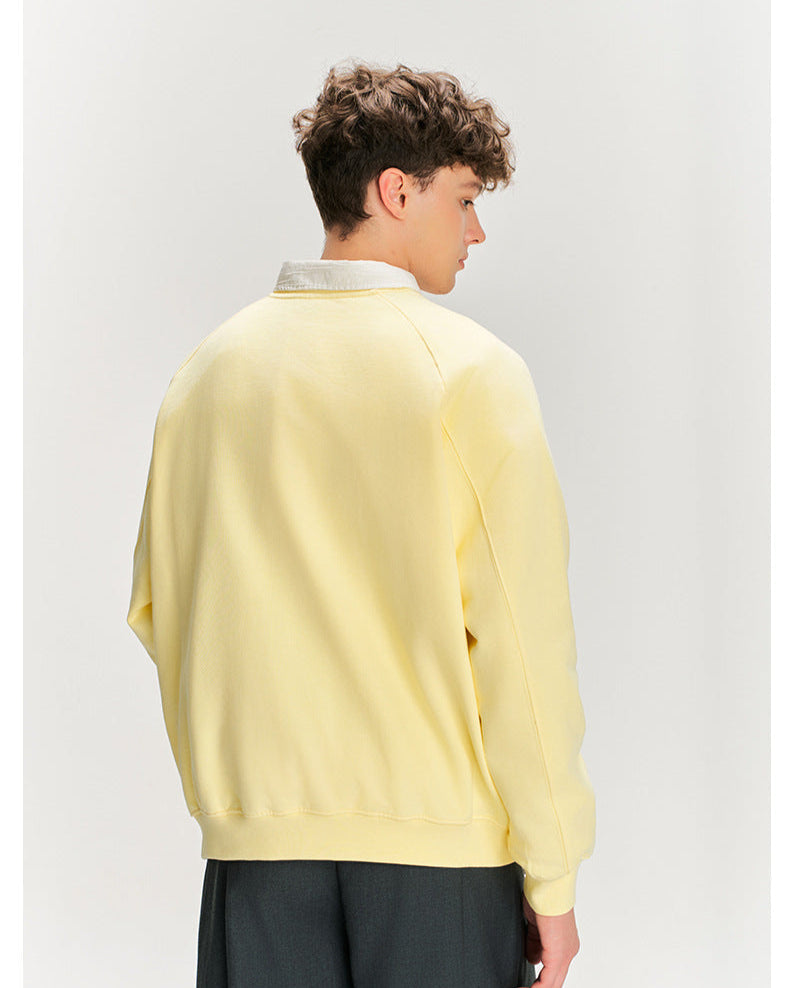 Classic Raglan Crewneck Sweatshirt