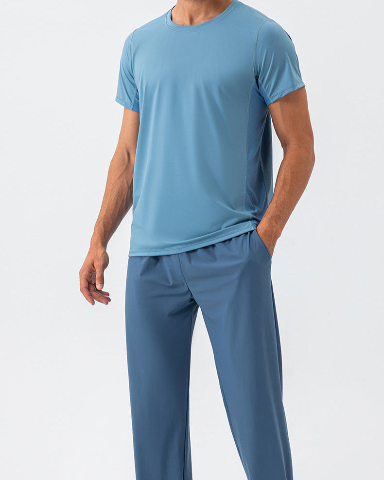 Nylon Cool Loose Quick-Dry Stretch Sports Pants