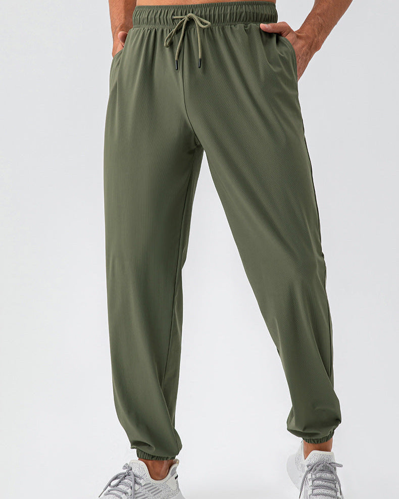 Nylon Cool Loose Quick-Dry Stretch Sports Pants