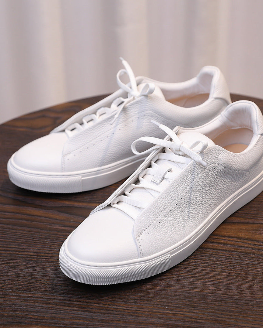 The Softey Pebble Leather Sneakers