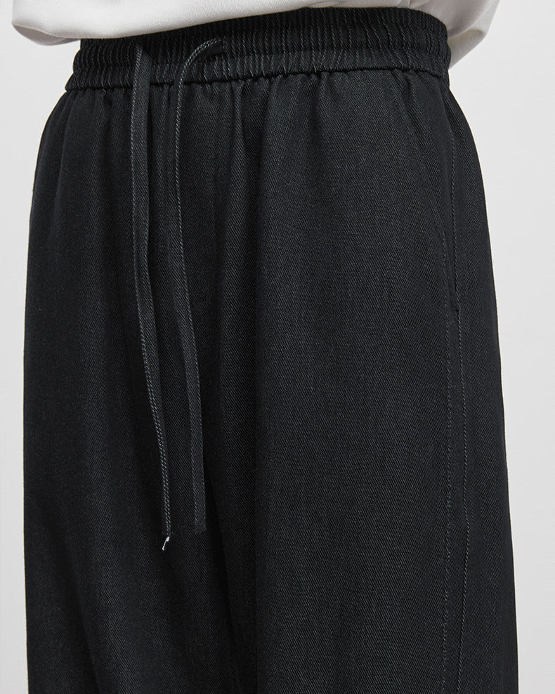 Loose Commuter Wide-Leg Pants