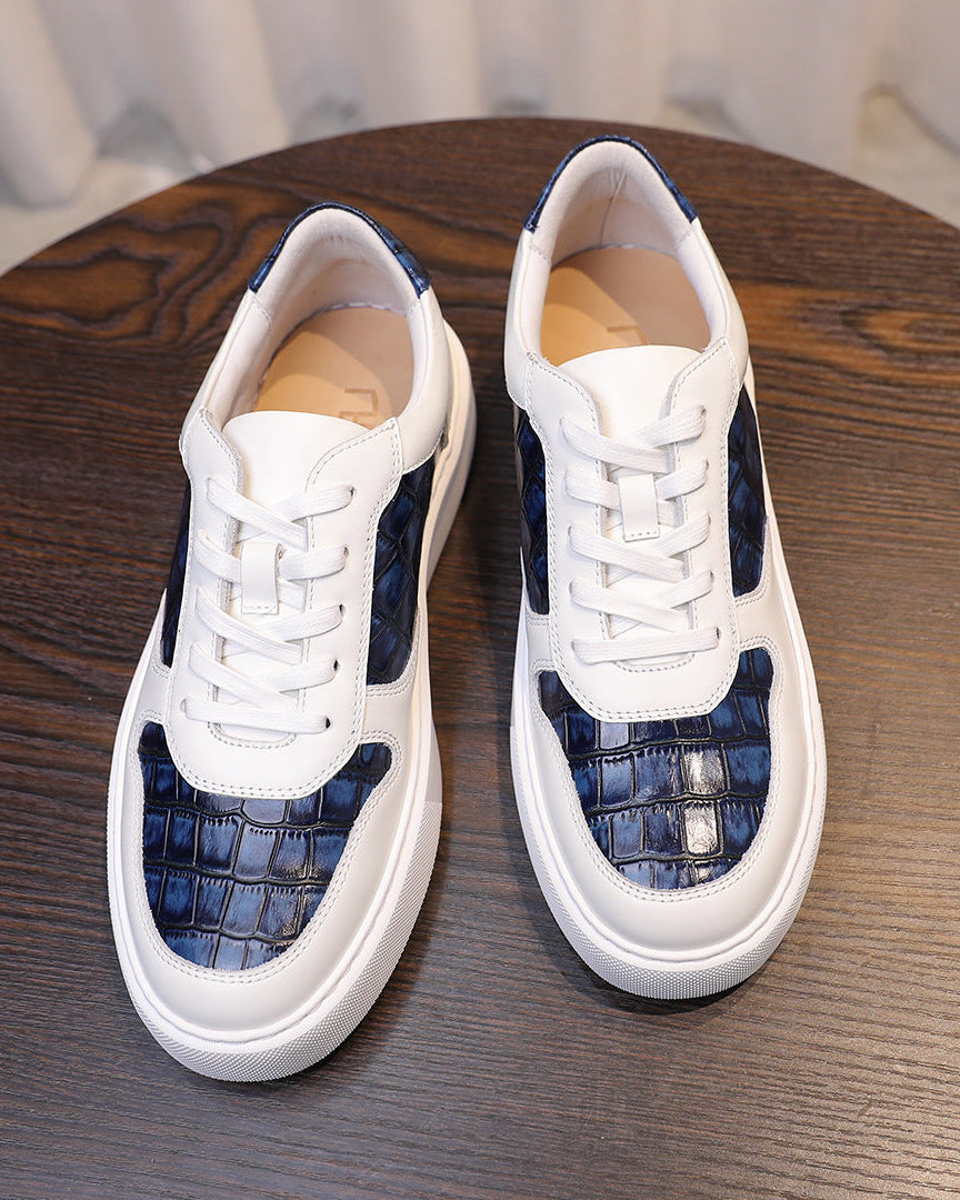 The Croco Luxe Sneakers