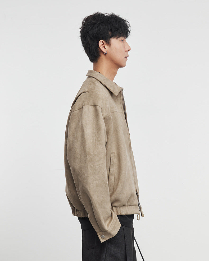 Yuppies Suede Lapel Jacket