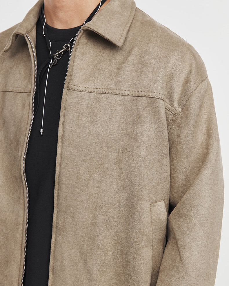 Yuppies Suede Lapel Jacket