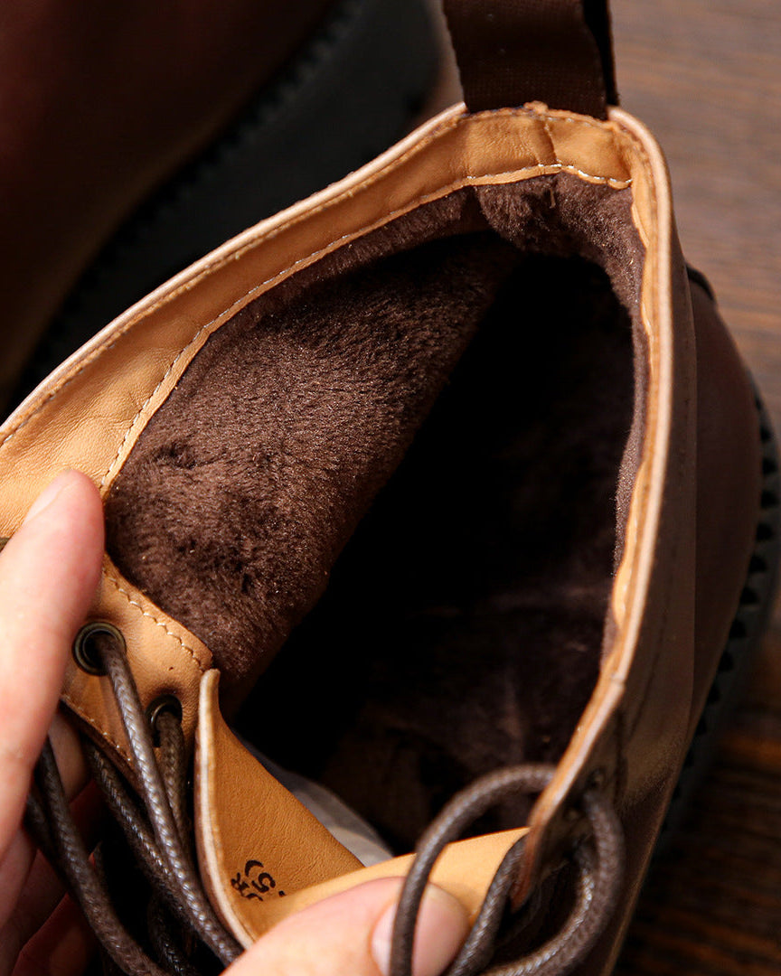 The Heritage Fur Field Boots