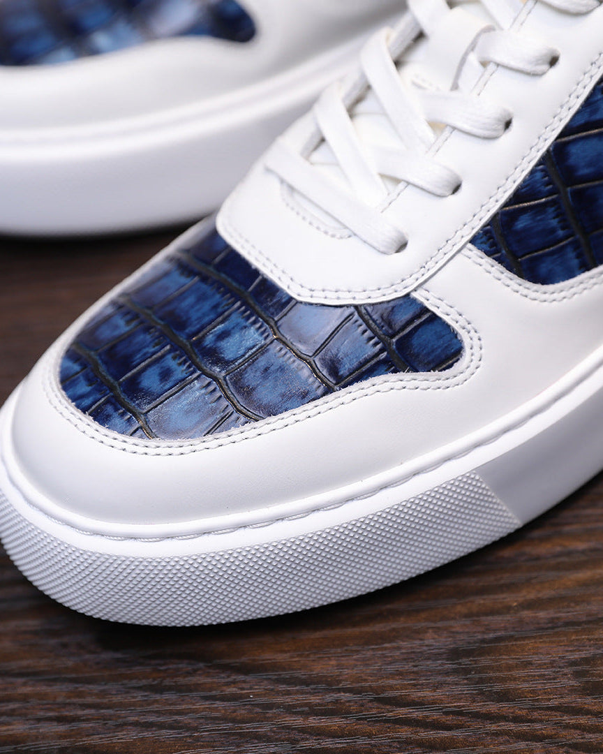 The Croco Luxe Sneakers