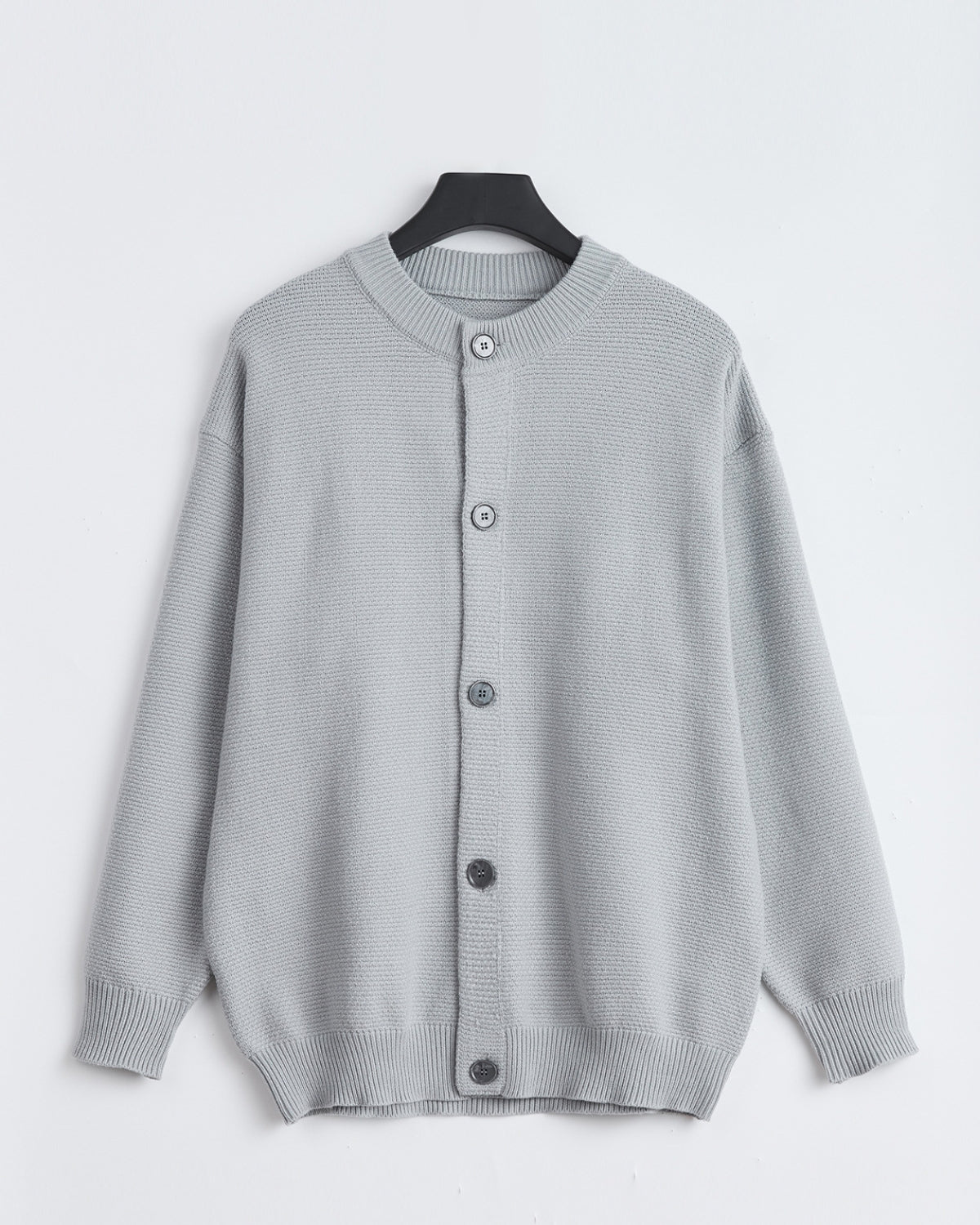 Sparse Button Casual Knit Cardigan Jacket