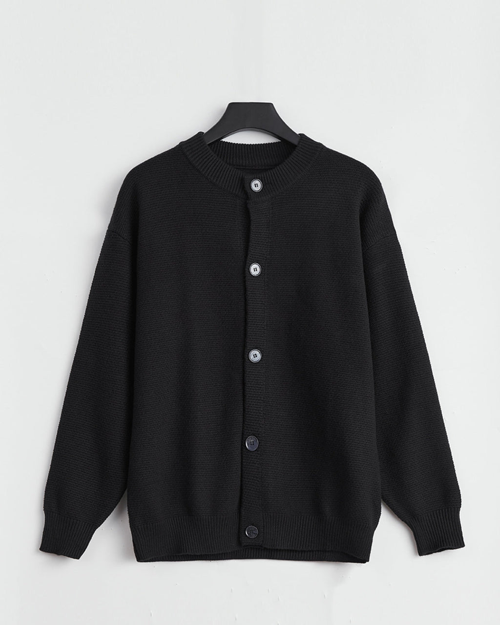 Sparse Button Casual Knit Cardigan Jacket