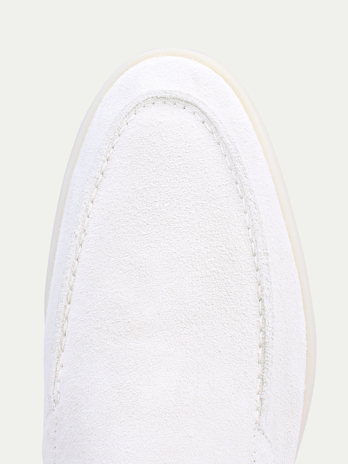 White Sand Suede loafers