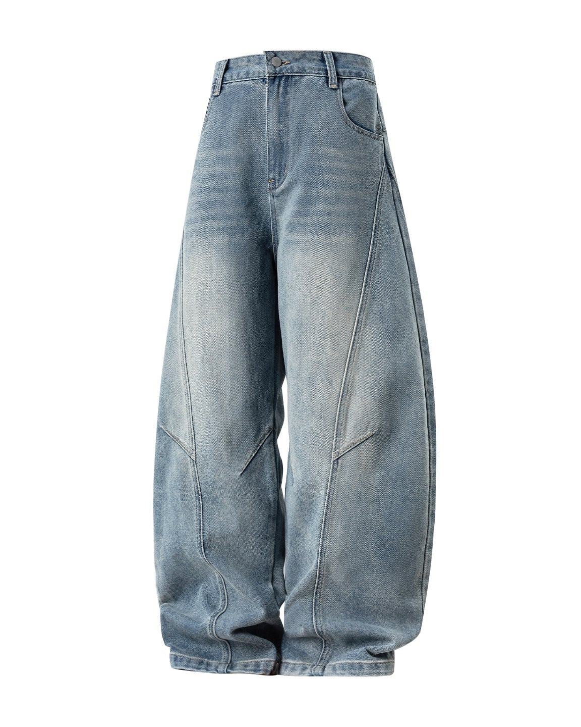 The Vintage Split-Structure Scimitar Jeans